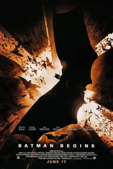 Poster to the movie "Batman Begins" #1215408