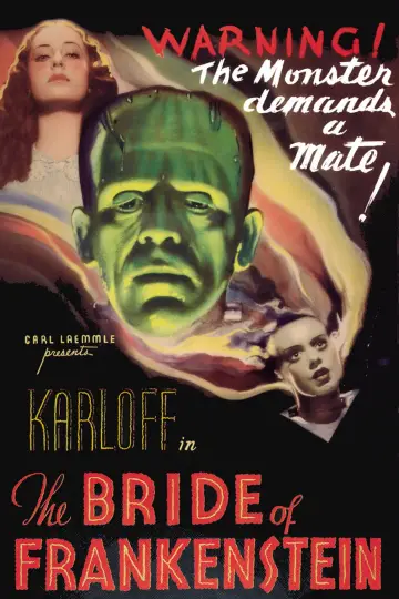 Poster to the movie "The Bride of Frankenstein" #897264