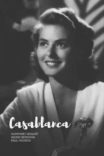 Poster to the movie "Casablanca" #1154525