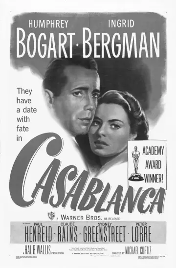 Poster to the movie "Casablanca" #1525103