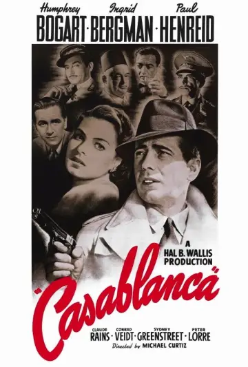 Poster to the movie "Casablanca" #632549
