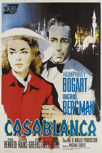 Poster to the movie "Casablanca" #838501
