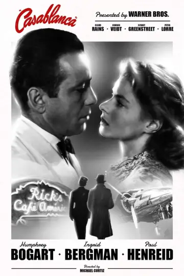 Poster to the movie "Casablanca" #914415