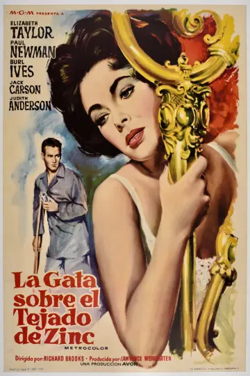 Poster to the movie "Cat on a Hot Tin Roof" #1632315