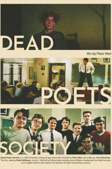 Poster to the movie "Dead Poets Society" #1178395