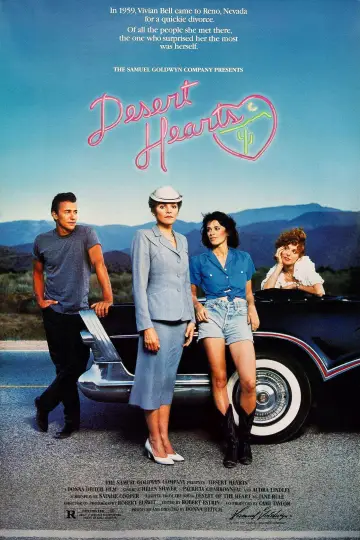 Poster to the movie "Desert Hearts" #1075751