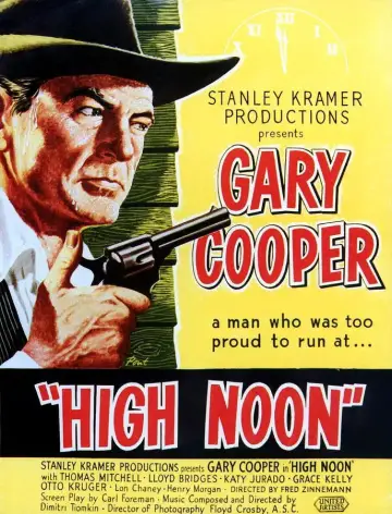 Poster to the movie "High Noon" #809193