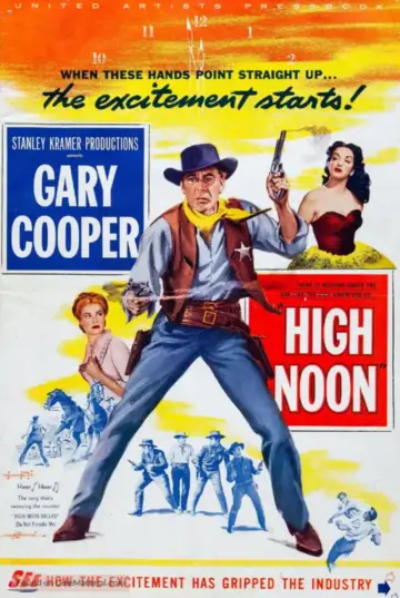 Poster to the movie "High Noon" #851514