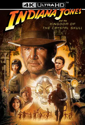 Poster to the movie "Indiana Jones and the Kingdom of the Crystal Skull" #26799