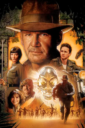 Poster to the movie "Indiana Jones and the Kingdom of the Crystal Skull" #308827