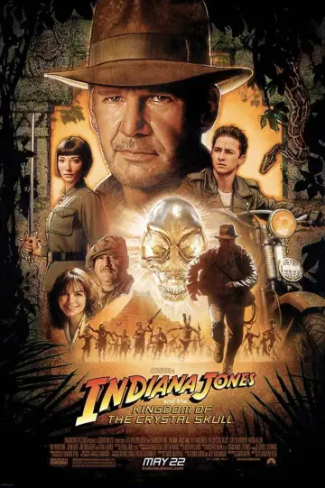 Poster to the movie "Indiana Jones and the Kingdom of the Crystal Skull" #804304