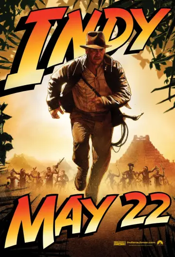 Poster to the movie "Indiana Jones and the Kingdom of the Crystal Skull" #837388