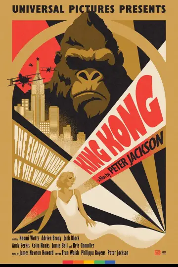 Poster to the movie "King Kong" #1627380