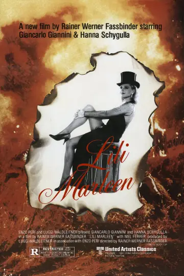Poster to the movie "Lili Marleen" #1096147