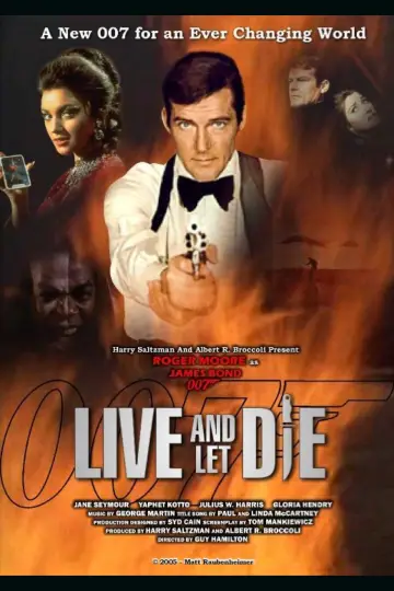 Poster to the movie "Live and Let Die" #645174
