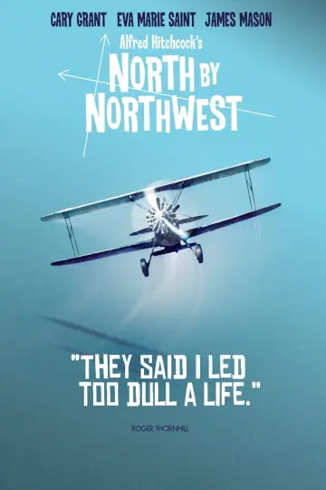 Poster to the movie "North by Northwest" #180749