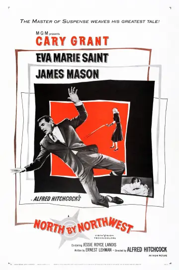 Poster to the movie "North by Northwest" #78648