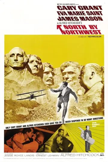 Poster to the movie "North by Northwest" #78652