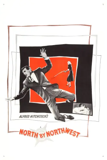 Poster to the movie "North by Northwest" #78656