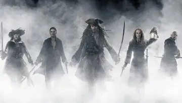 Backdrop to the movie "Pirates of the Caribbean: At World