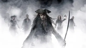 Backdrop to the movie "Pirates of the Caribbean: At World