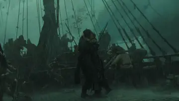 Backdrop to the movie "Pirates of the Caribbean: At World