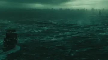 Backdrop to the movie "Pirates of the Caribbean: At World