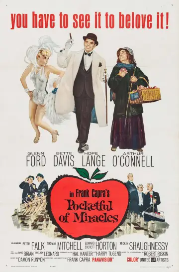 Poster to the movie "Pocketful of Miracles" #1056979