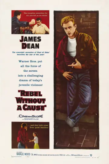 Poster to the movie "Rebel Without a Cause" #866309