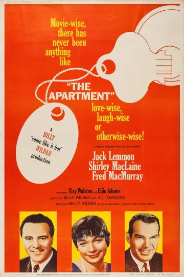 Poster to the movie "The Apartment" #94640