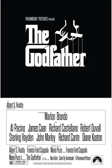 Poster to the movie "The Godfather" #827848
