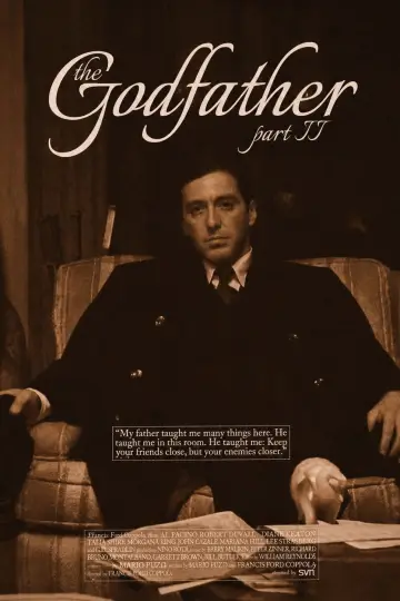 Poster to the movie "The Godfather Part II" #829282