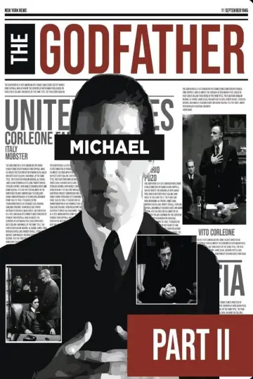Poster to the movie "The Godfather Part II" #829292