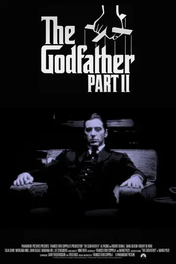 Poster to the movie "The Godfather Part II" #829299