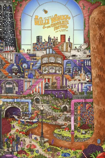 Poster to the movie "Willy Wonka & the Chocolate Factory" #631770