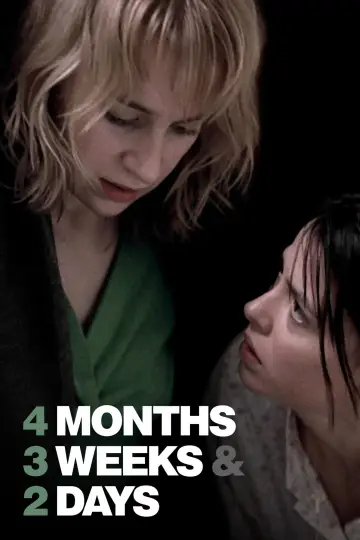 Poster to the movie "4 Months, 3 Weeks and 2 Days" #986302
