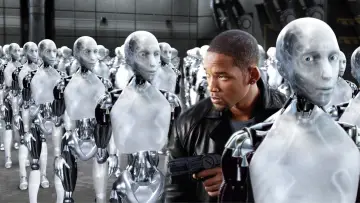 Backdrop to the movie "I, Robot" #593619