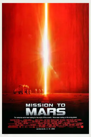 Poster to the movie "Mission to Mars" #936192