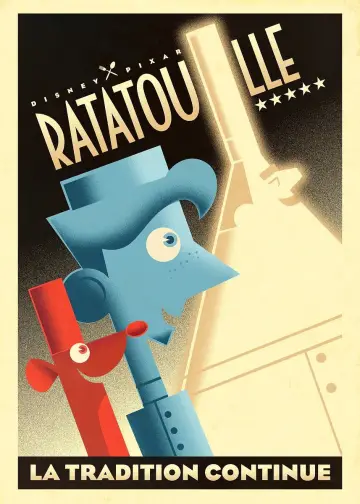 Poster to the movie "Ratatouille" #1825670