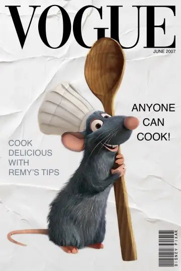 Poster to the movie "Ratatouille" #1893345