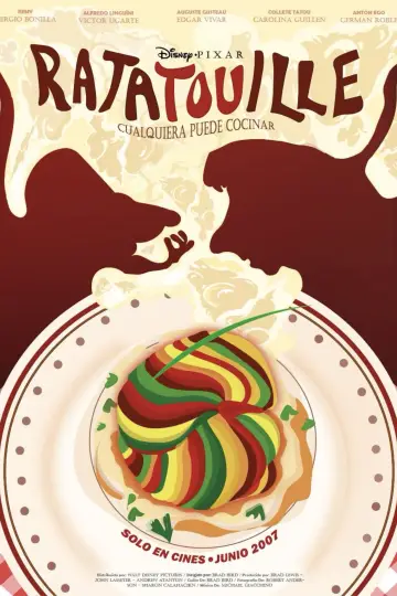 Poster to the movie "Ratatouille" #798952