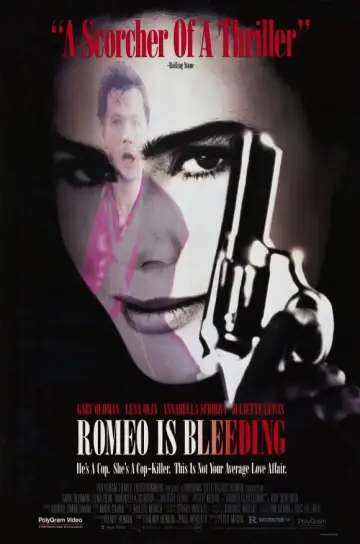 Poster to the movie "Romeo Is Bleeding" #1048329