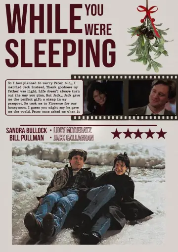 Poster to the movie "While You Were Sleeping" #922174