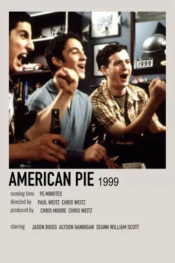 Poster to the movie "American Pie" #1206587