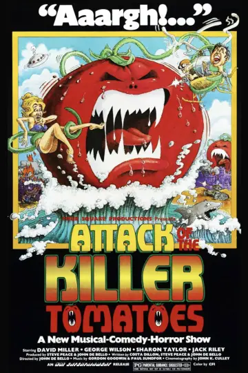 Poster to the movie "Attack of the Killer Tomatoes!" #1089486