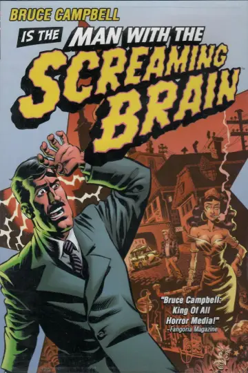 Poster to the movie "Man with the Screaming Brain" #1587701