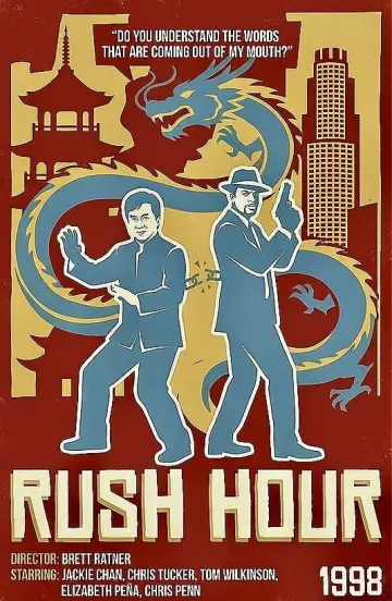 Poster to the movie "Rush Hour" #1206929