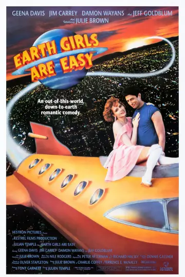 Poster to the movie "Earth Girls Are Easy" #1021074