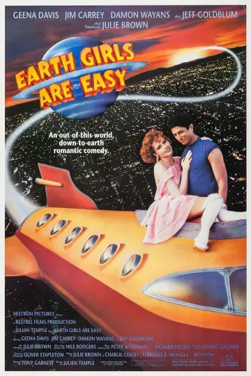 Poster to the movie "Earth Girls Are Easy" #1021076