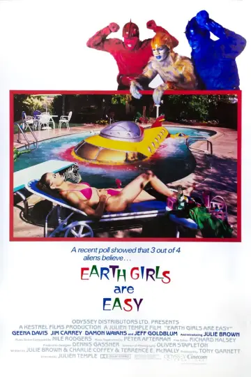Poster to the movie "Earth Girls Are Easy" #1021077